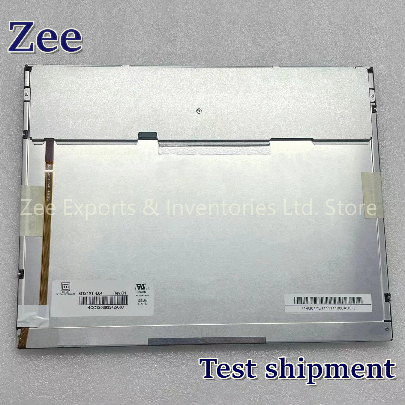 

Original 12.1 Inch G121X1-L03 G121X1-L04 Rev.C1 G121X1 L04 LCD Screen Display Panel 100% Tested Good for Shipping