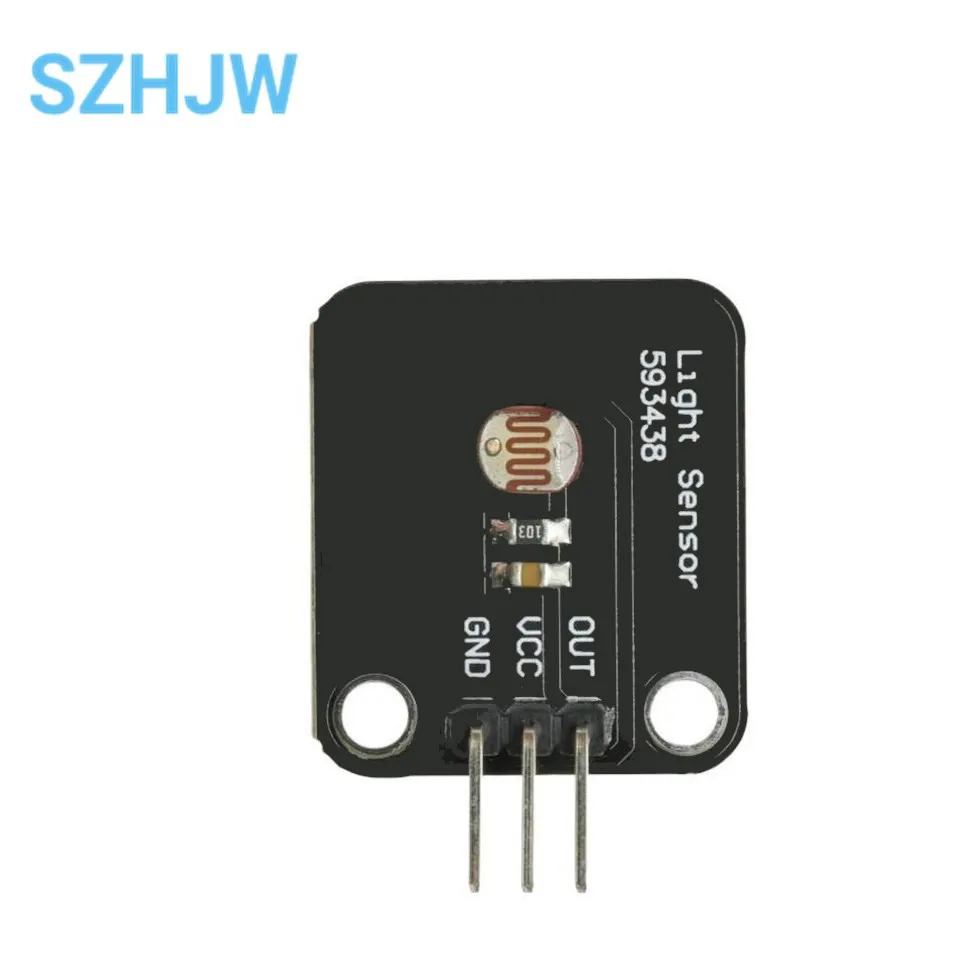 1-10 pces módulo sensor de brilho bloco de construção eletrônico fotoresistor luz sensor de brilho placa de detecção para arduino