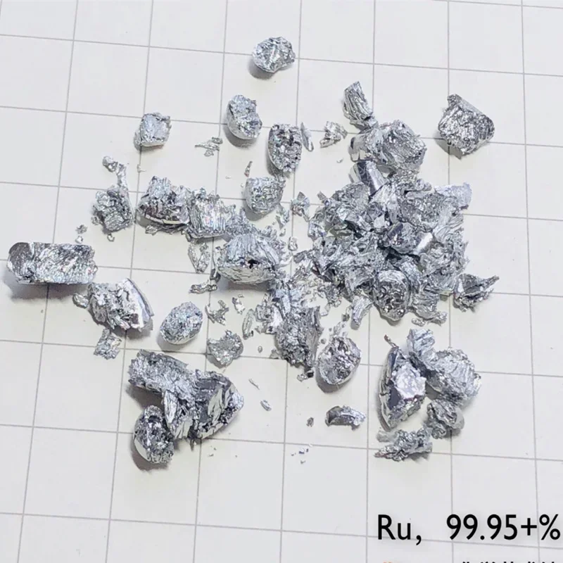 Ruthenium Block 99.95% Melting Ru Crystals