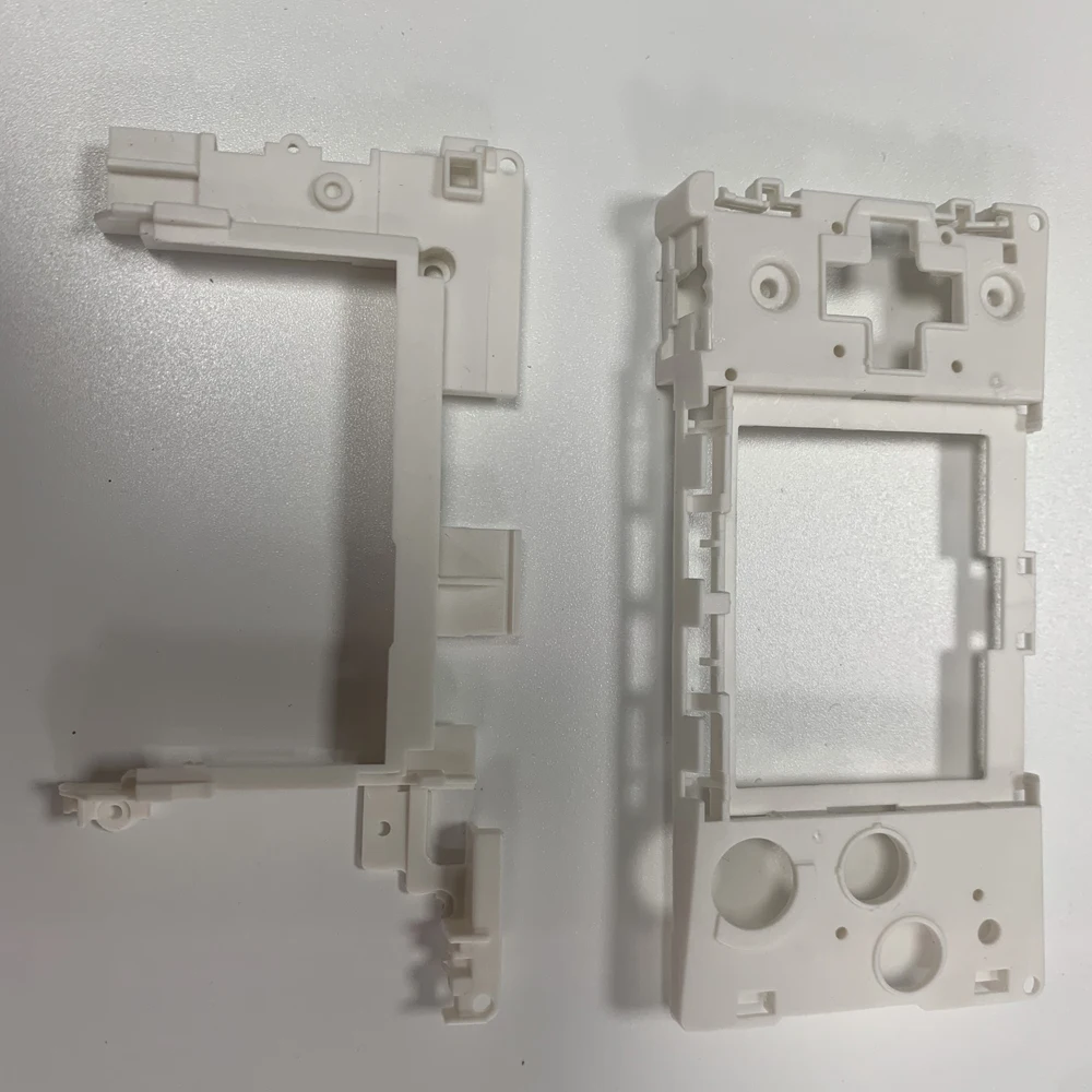 Для игровой консоли GBM, передняя и задняя каркас для киля, пластиковая рамка для GBM, встроенная рамка, корпус, пластиковая рамка, аксессуары