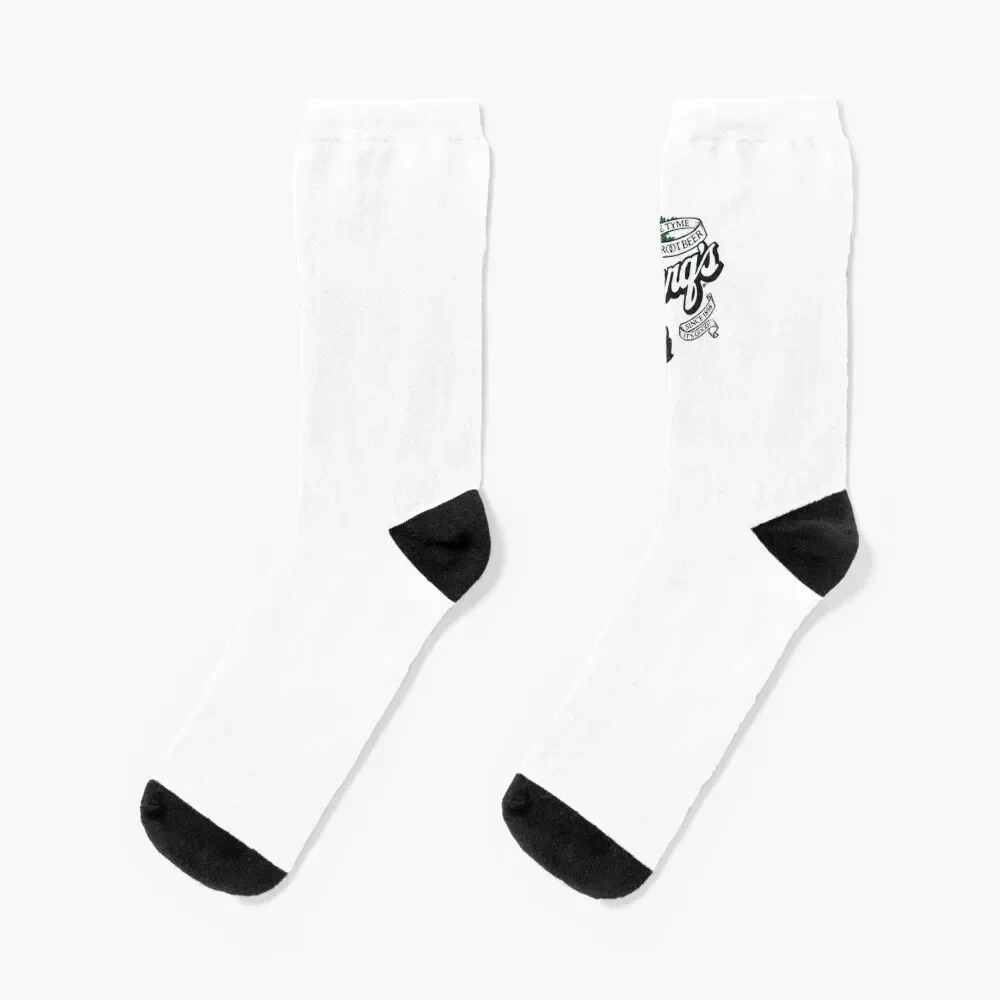 

Barq's Root Beer Logo Socks Heating sock Stockings compression Men Socks Luxury Brand Women's