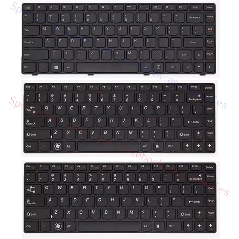 Teclado estadounidense A+ para portátil Lenovo G480 G490 G485 G410 Z380 Z480 Z485 G400 G405