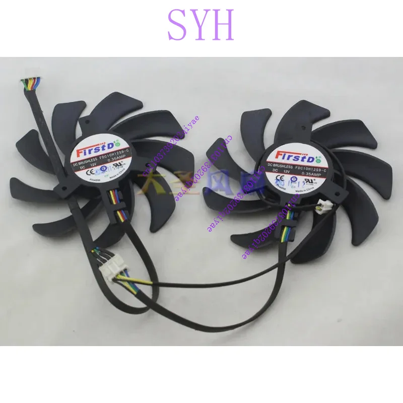 2 шт./лот FDC10H12S9-C 85 мм 12 В 0,35 А VGA вентилятор для ASUS POSEIDON GTX770 GTX780 GTX980-P охлаждающий вентилятор для видеокарты GTX980 кулер 2 шт./лот FDC10H12S9-C 85 мм 12 В 0,35 А VGA вентилятор для ASUS POSEIDON GTX770 GTX780 GTX980-P охлаждающий вентилятор для видеокарты GTX980 кулер