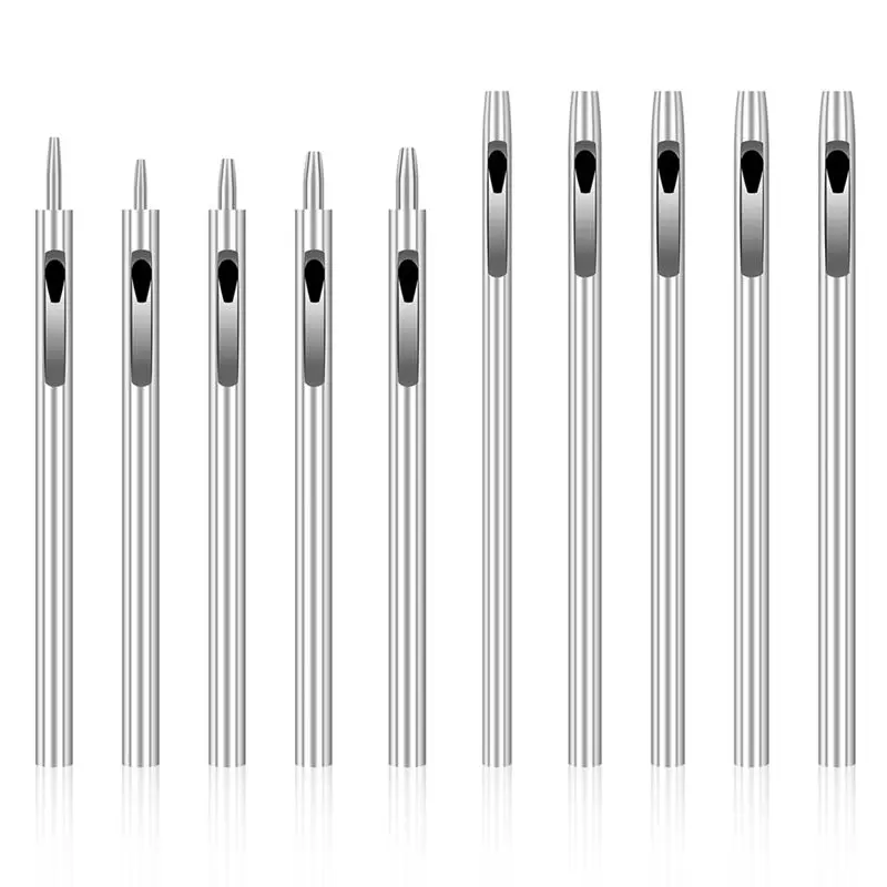 

Leather Hole Punch Tool Set 0.5Mm-5Mm Watch Strap Punch For Belts, Canvas 10Piece