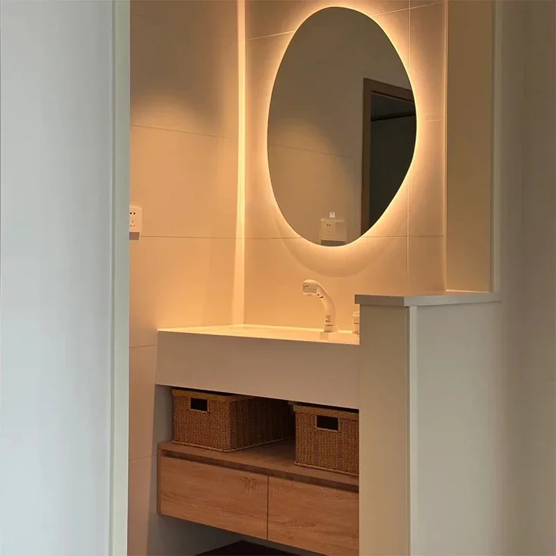 

New Chinese bathroom cabinet combination French bathroom washstand Japanese hotel face wash sink 2024 new