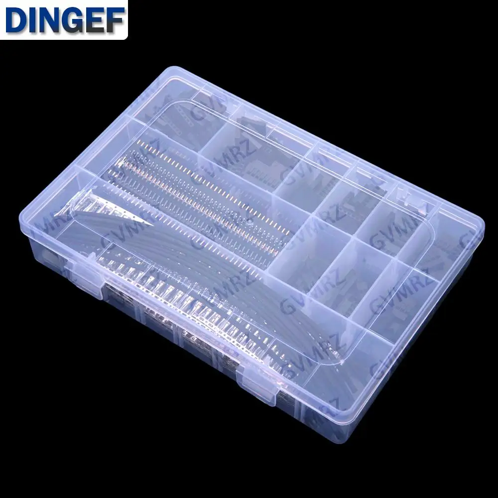 835PCS 2.54mm DuPont jumper connector headers pin headers female headers housings terminal kits heat shrink tubing