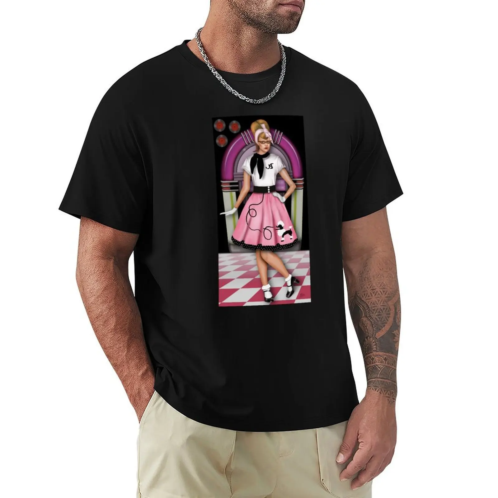 Sock Hop T-Shirt Urban Casual Loose Fit Tee