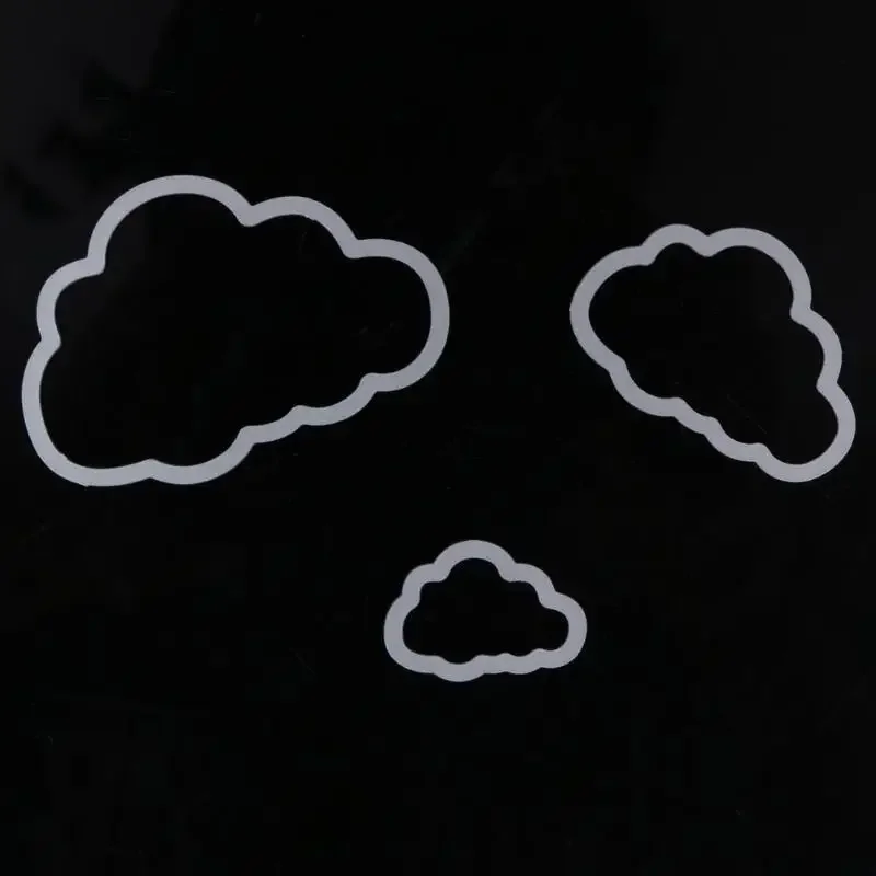 3 Clouds Metal Die Cuts  Cutting Dies Scrapbooking Embossing Stencils Folder  Paper Card