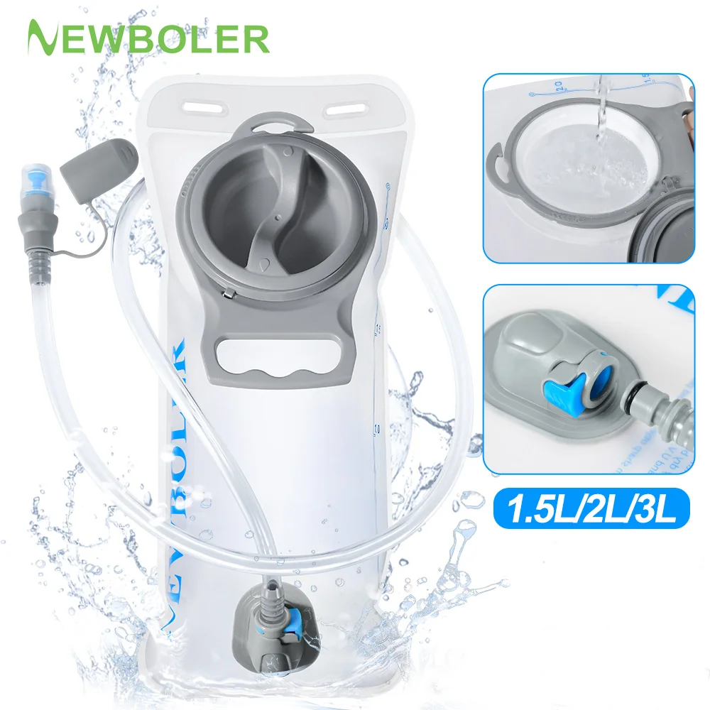 Mochila de hidratação para bexiga de água, 1,5l, 2l, 3l, grande capacidade, saco de água peva, reservatório para corrida, ciclismo, hidratação, armazenamento de água