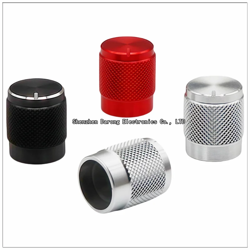 10×12MM aluminum-plastic knob - potentiometer/encoder switch cap - power amplifier volume/ electronic instrument equipment knob