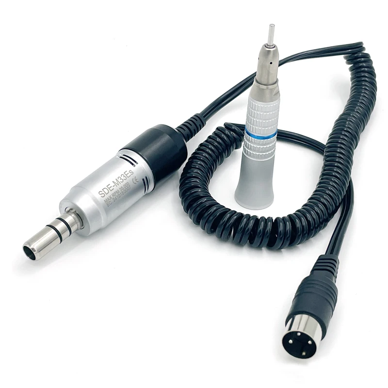 35000 rpm Dental E-Type M33ES Micro Motor Polijsten Handstuk 35 K Handvat Voor Sterke 90 en Marathon Machine Tandheelkunde Tool