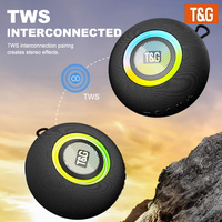 TG411 Portable speaker with LED light,Dual speaker stereo, Gift, Camping,Travel,Bluetooth Speaker  for Motorcycle.Modification