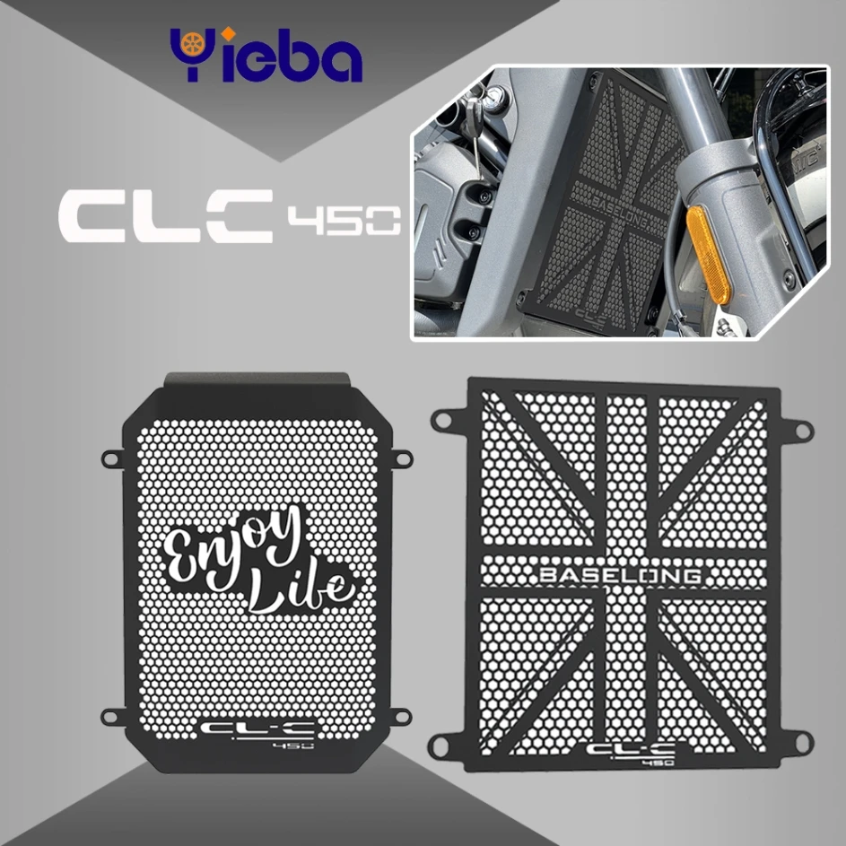 

2024 2025 Accessory FOR CFMOTO CLC 450 Bobber 450 CL-C bobber BOBBER 2023 Motorcycle Radiator Grille Grill Guard Cover Protector