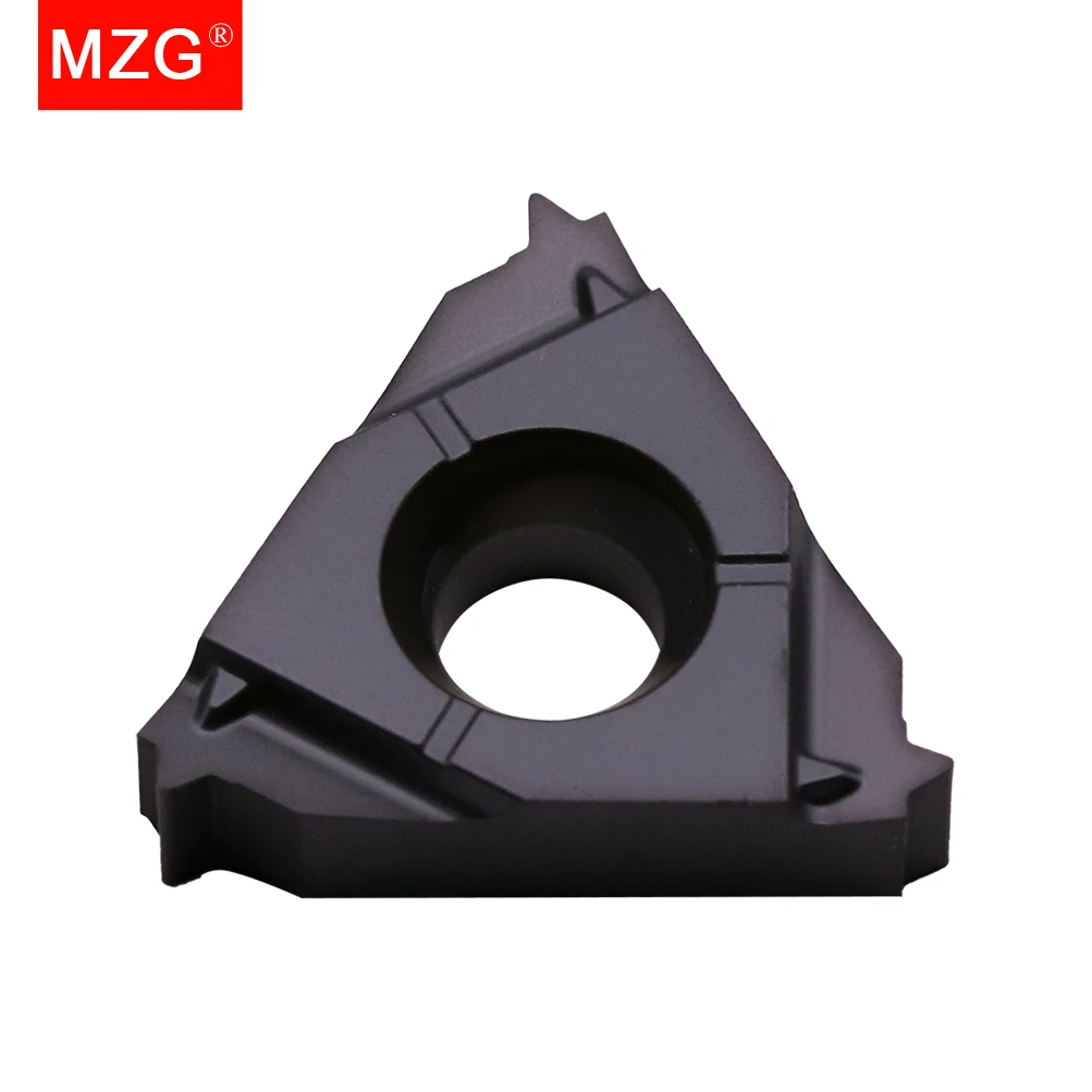 MZG 10pcs 16 22 ER IR 2.0 3.0 4.0 5.0 TR ZP10 External Internal Threading Indexable Carbide Screw TrapezoidThread Inserts