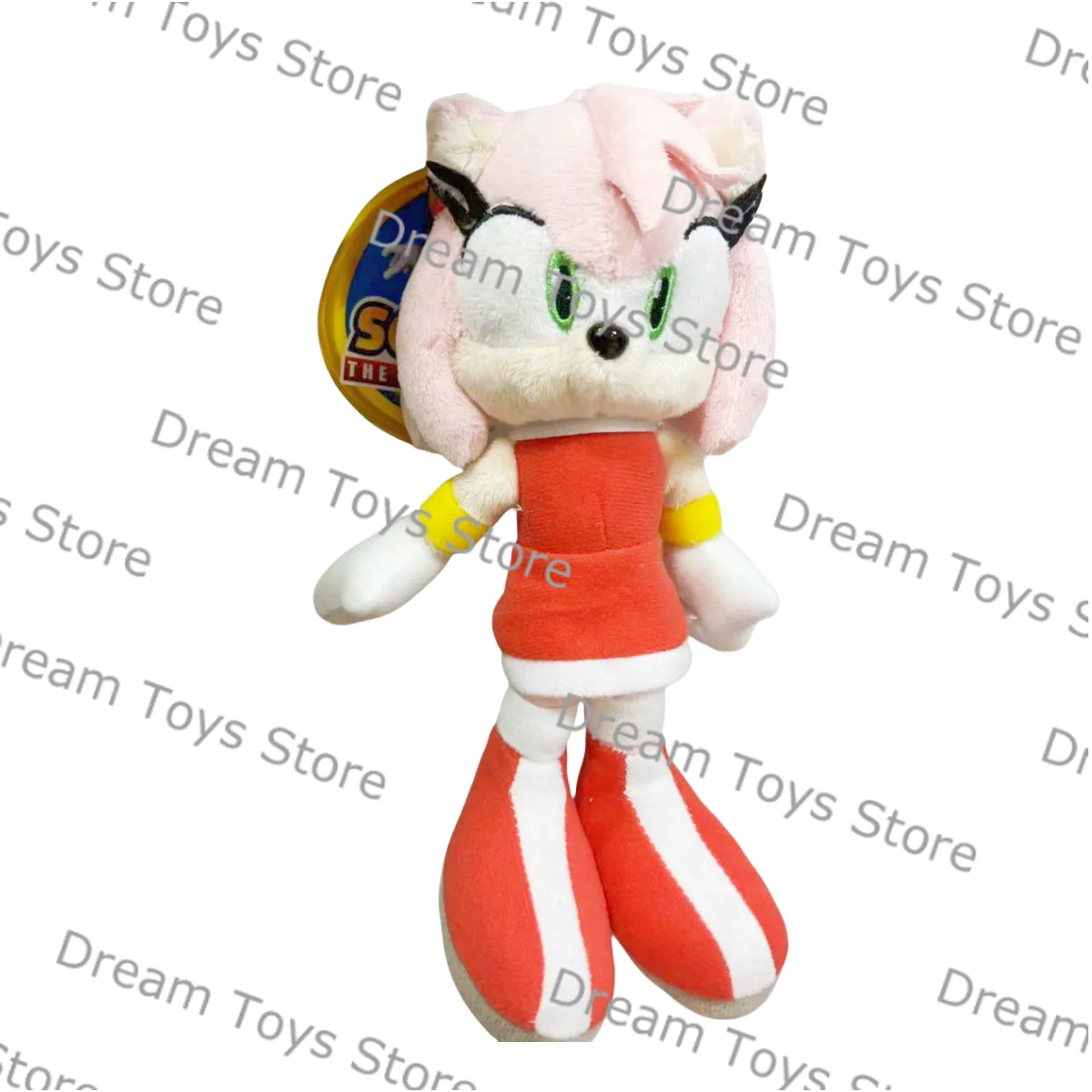 20cm Soinc Game Anime Cartoon Girl Friend Amy Rose Plush Toy Doll Pendant Gifts for Children Christmas Gift