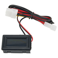 Gauge Oil 9-12v 4.8cm*2.8cm*1.7cm Water-proof Set Thermometer Temperature Charge Display Meter Water Kit Motorcycle