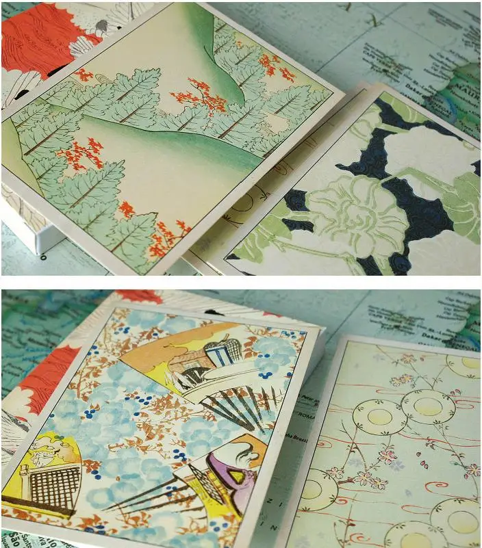 30 قطعة/المجموعة DIY الكرتون فتاة بطاقات المعايدة الفن اللوحة الزخرفية ملصق صغير بطاقة بريدية بطاقة رسالة القرطاسية للفتيات