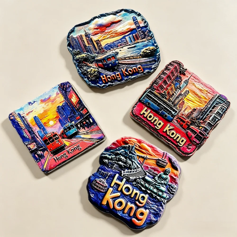 Magnetic Letter Board - Pearl of the Orient HongKong 3D