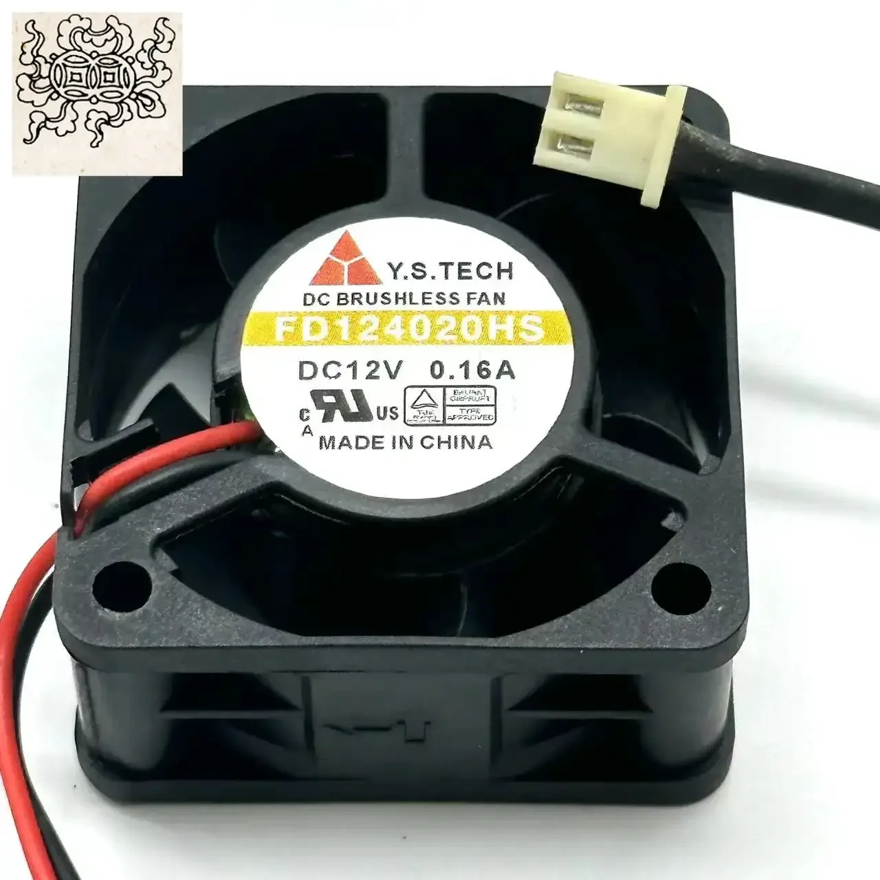 

Ltsf For Y.S TECH FD124020HS DC 12V 0.16A 40x40x20mm 2-Wire Server Cooling Fan