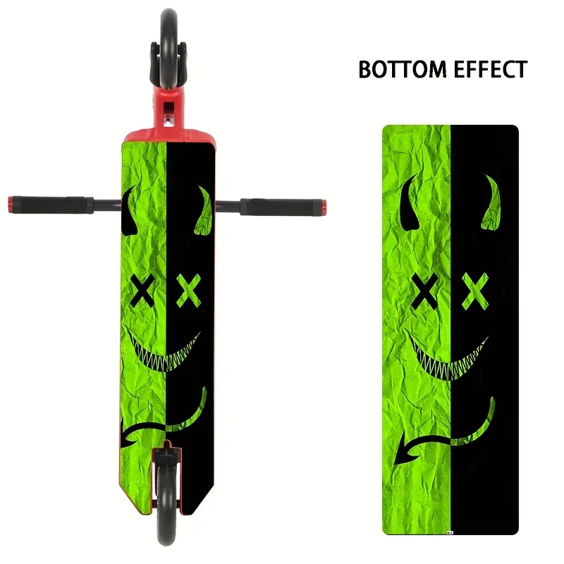 

1 шт. наклейка в стиле хип-хоп для самоката, противоскользящая, персонализированная, декоративная, для самостоятельного украшения самоката.
