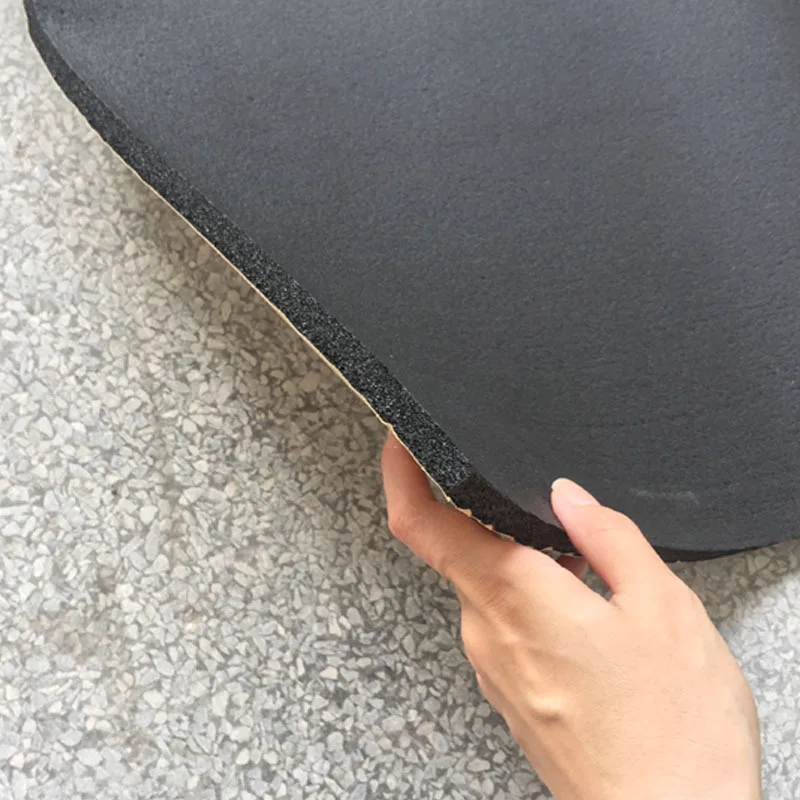 1 Roll 200cmx50cm 6mm/8mm/10mm Adhesive Closed Cell Foam Sheets Soundproof Insulation Home Car Sound Acoustic Insulation Thermal view 6