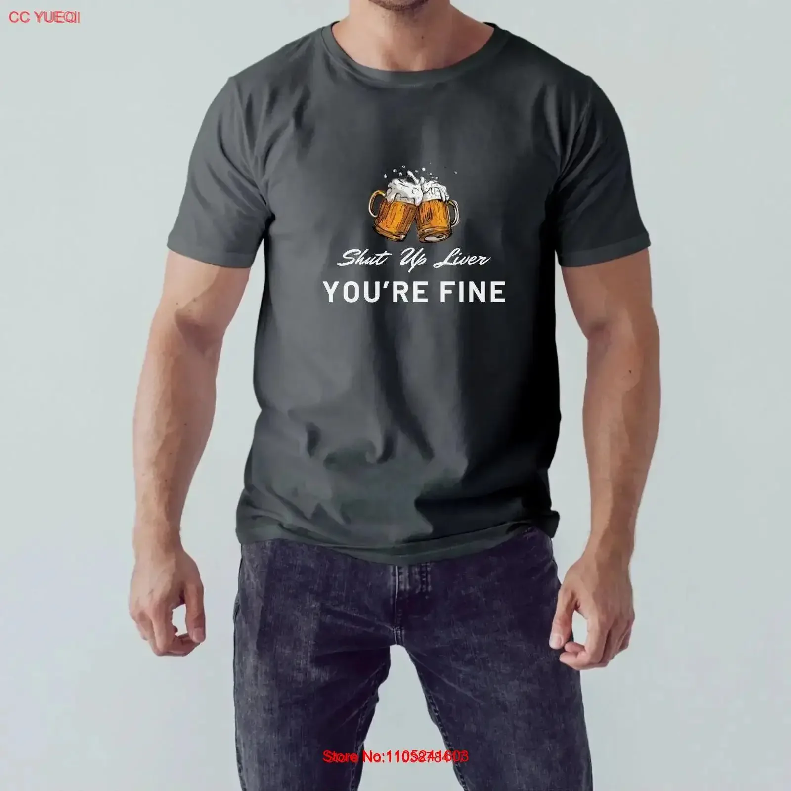 Beer Drinking Alcohol T Shirt Party Top Bachelor Mens Dad Husband Christmas Humor Father's Day Funny vintage Washed Unisex