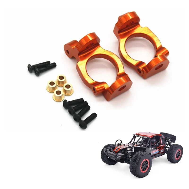 Blocos de rodízio de metal c-hub transportadores para zd racing DBX-10 dbx10 1/10 rc carro atualizações peças acessórios