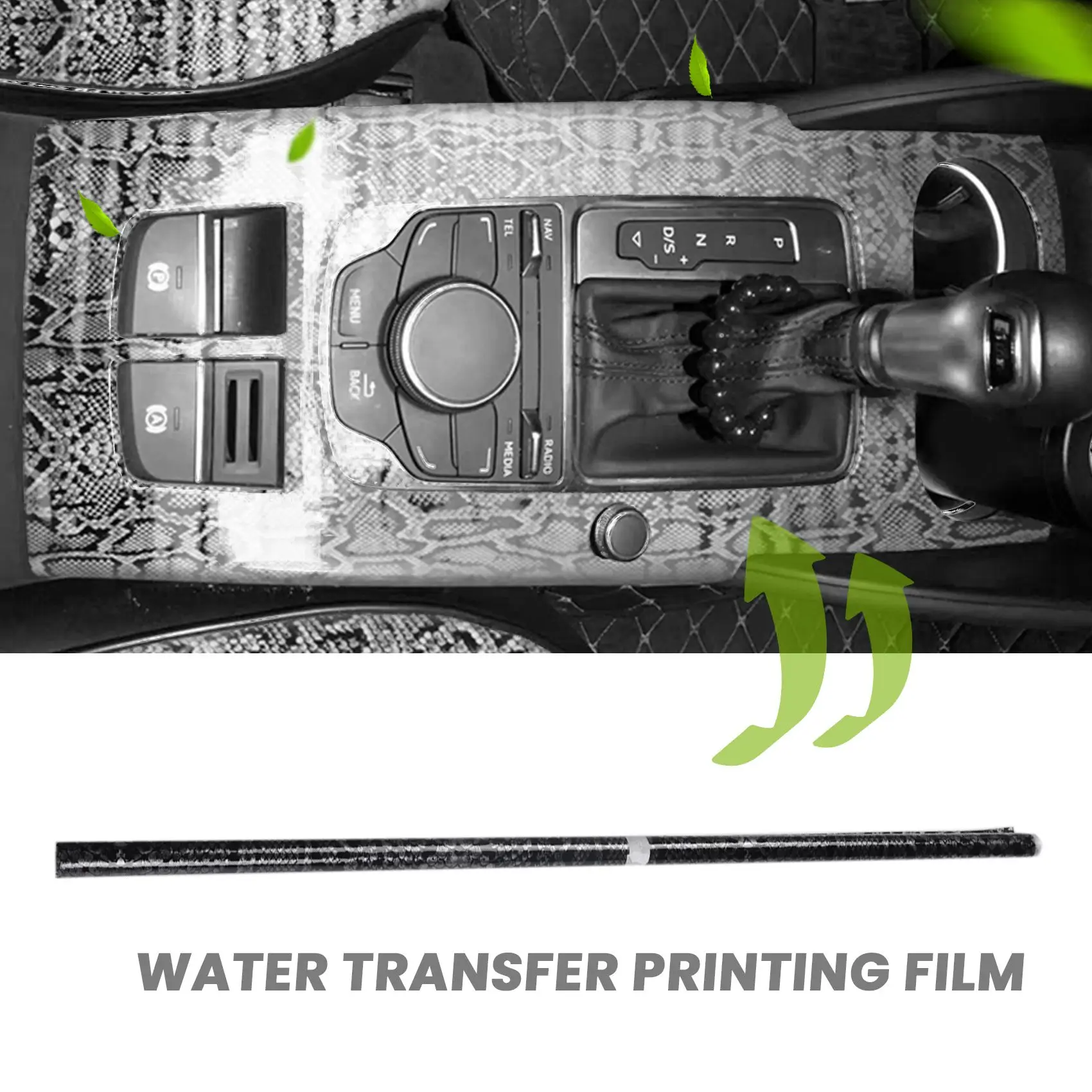 0.4x2M Water Transfer Printing Film Hydrographics Hydro Dipping Decor Kit