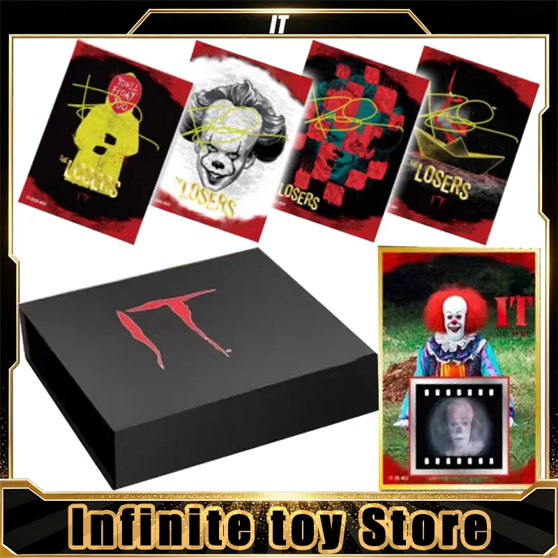 

ZHENKA IT Card Horror Theme VOL.1 Genuine Anime Trading Cards Mystery Box Set Board Game Holiday Toy Birthday Gift for Man Woman