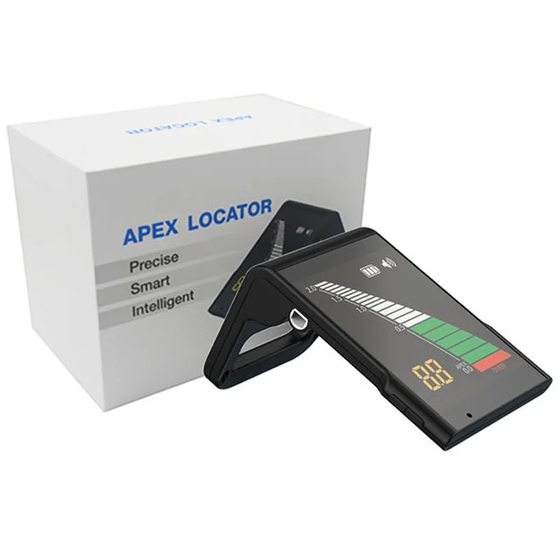 Dental Endo Apex Locator Endodontic Root Canal Length Measuring Instrument for Dentistry HD LCD Screen Touch Induction Button