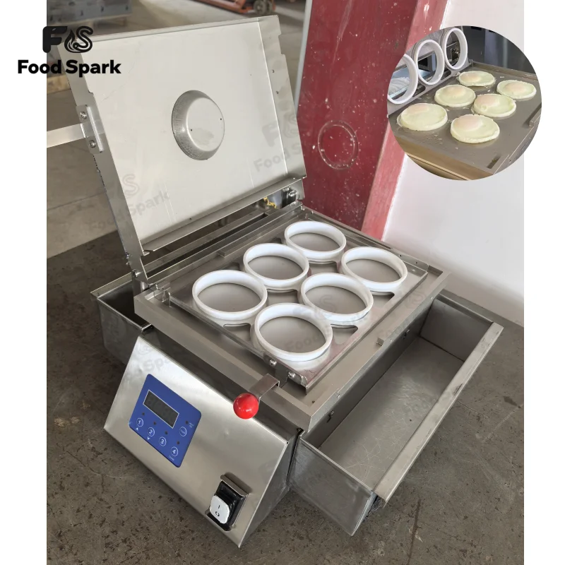 

Foodspark Hot Sale Easy Operation Fried Egg Machine Automatic Egg Frying Machine