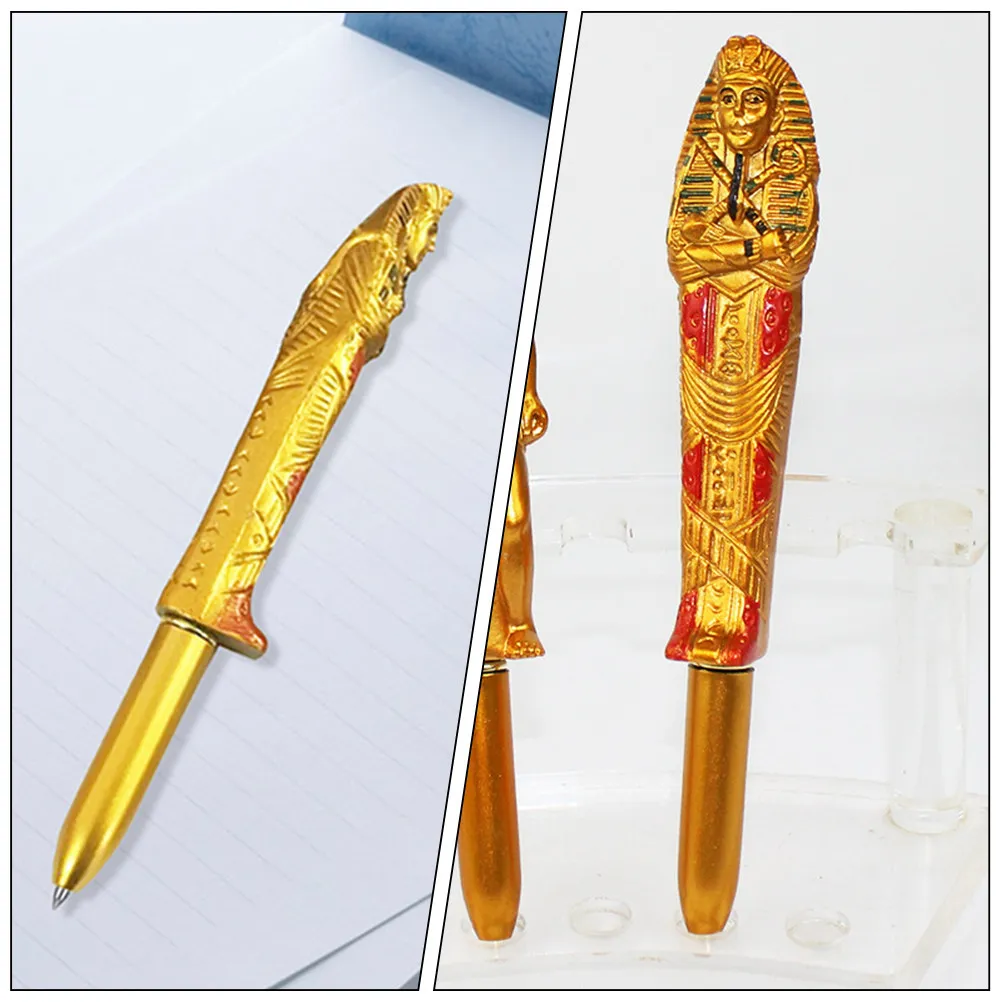 

10Pcs Egyptian Ballpoint Pens Creative Design Ergonomic Writing Pen Office School Supplies Bulk Pens for Note Taking