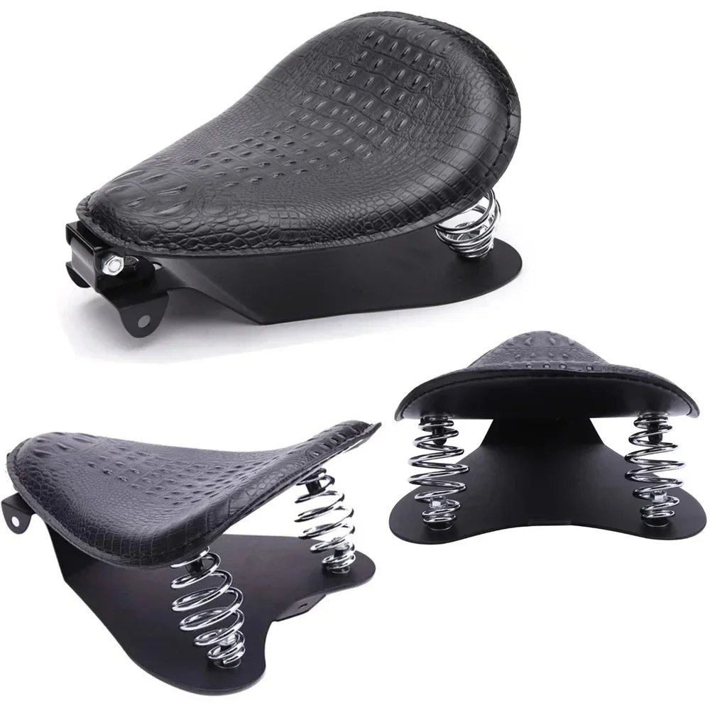 

Motorcycle Accessories Moto Bobber Seat Saddle for Harley Sportster Tracker Scrambler Bratstule Cafe Racer Modified Part