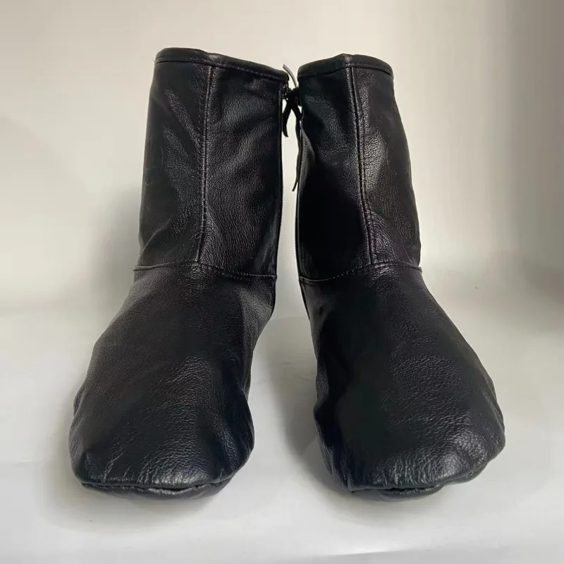 Thermal Sheepskin Leather Socks Soft Genuine Leather Muslim Prayer Khuff for Winter Warm Indoor Home Socks Unisex Prayer Shoes