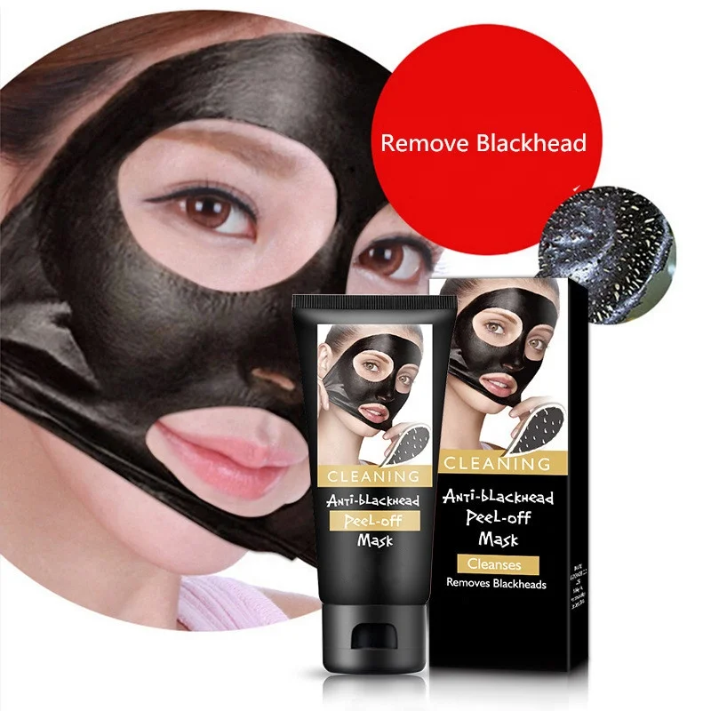 เปิดใช้งาน BambooSkincare Face และจมูกลึก Cleansing Charcoal Peel Off ที่ดีที่สุด Remover Blackhead Mask เครื่องสำอางบำรุงผิว