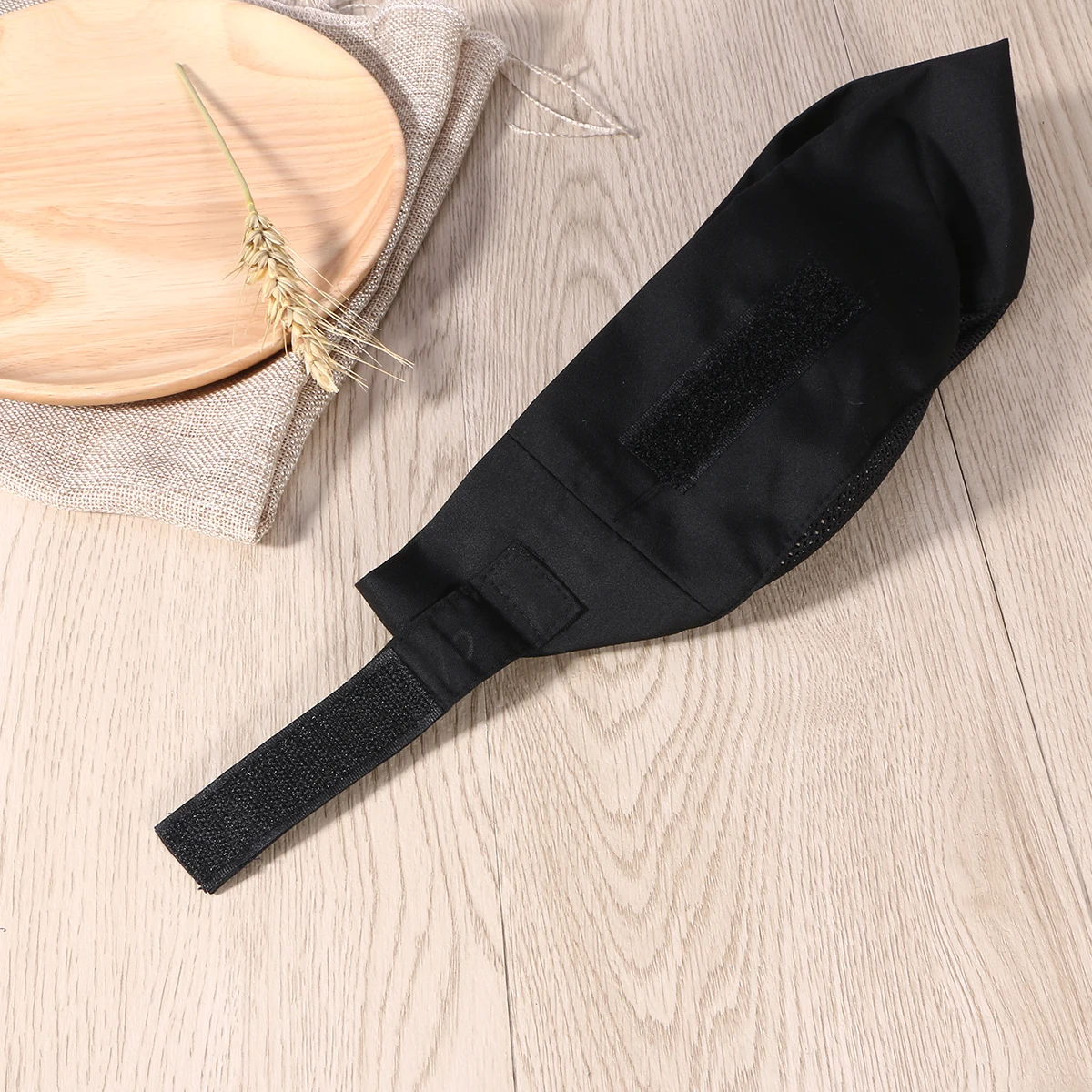 

Chef Hat Black Adjustable Mesh Top Cotton Polyester Breathable Cooking Baking Restaurant Catering School Cap for Men Women