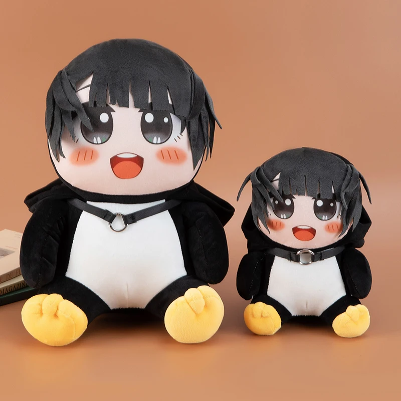 

40cm Cute Gugu Gaga Gugugaga Doll Anime Girl in Penguin Onesie Plush Toy Soft Endministrator‌ Cute Game Anime Plushie for Fans