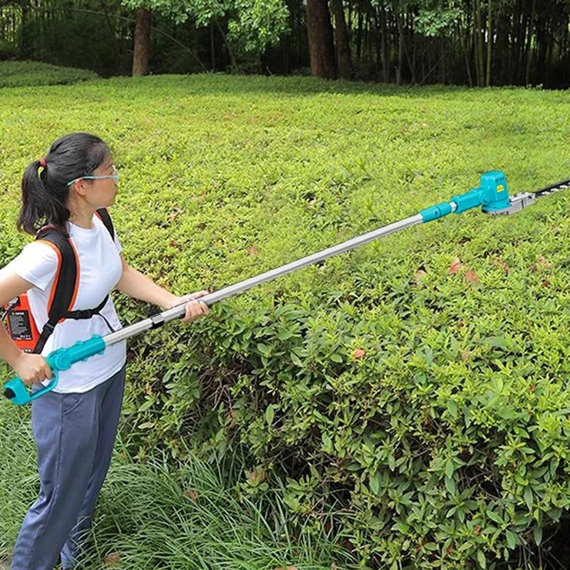 36 فولت 12A/36 فولت 20A الكهربائية أداة تشذيب التحوط على ظهره الكهربائية SecateursTelescopic القطب حديقة آلة المزرعة عالية الجوي التقليم