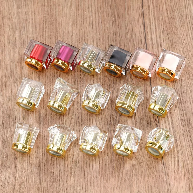 

15mm Perfume Bottle Cap bayonet perfume bottle press universal lid with colour clear acrylic glass bottle matching cover