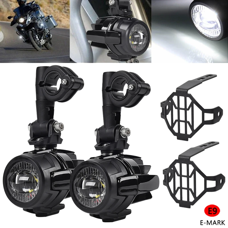 E9 Motorräder Nebel Lampe Led Hilfs Fahr Licht Für BMW R1200GS R1250GS LC ADV R 1200GS F800GS F700GS Nebelscheinwerfer