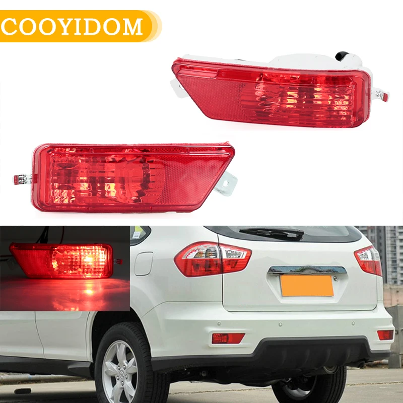 

Rear Bumper Light For BYD S6 2011 2012 2013 2014 Fog Light Brake Light Reflector Parking Stop Warning Lamp Foglamps With Bulb