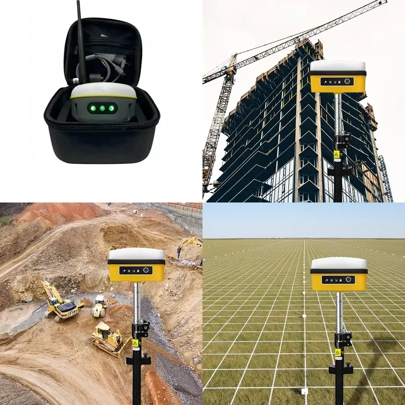 

RTK GNSS Base and Rover Survey Equipment for Land Development Engineering and Field Work