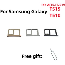 New Micro Tablet PC SIM Card SD Card Adapter Tray chip slot drawer Holder For Samsung Galaxy TAB A 10.1 2019 T515 T510 Card Tray