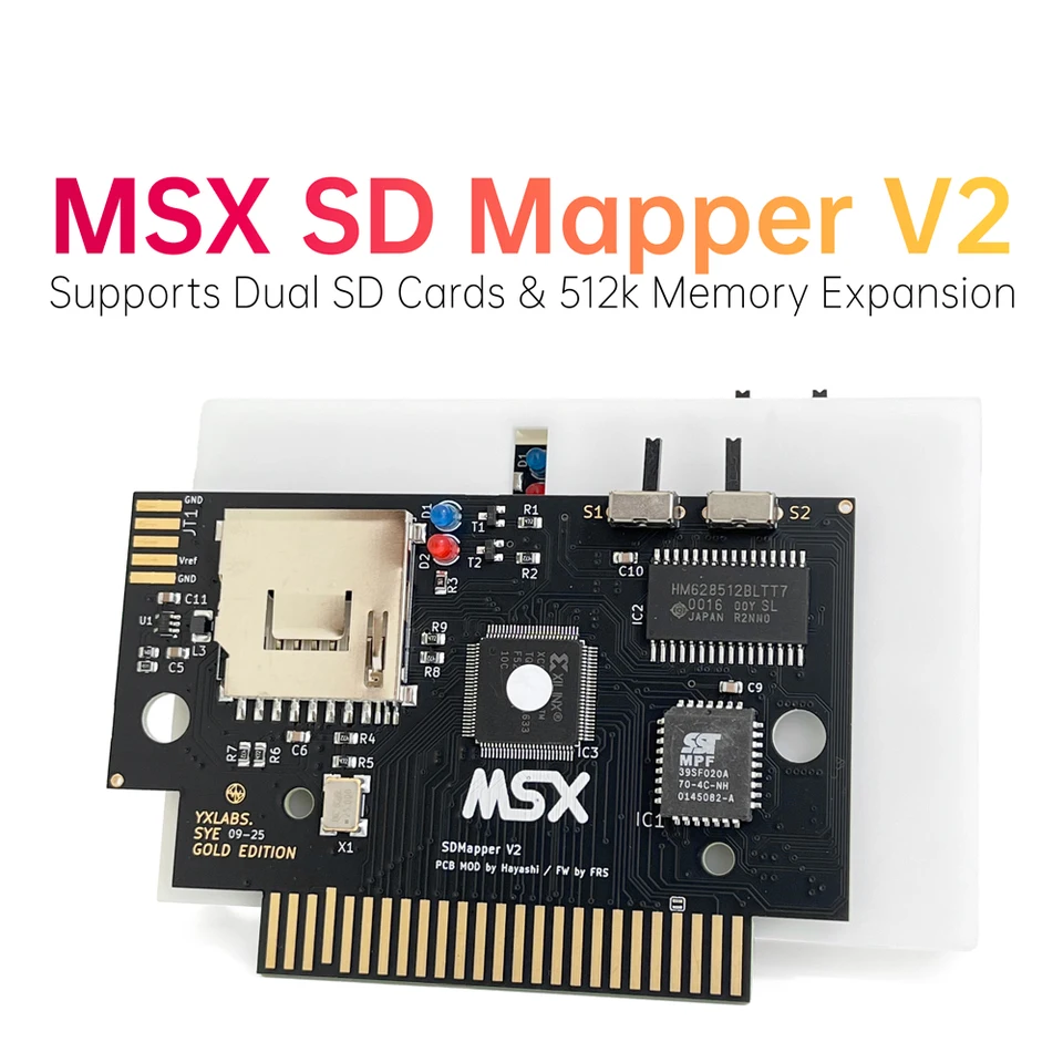 MSX Mapper V2 Reader For MSX2/MSX2+ /TR - Line Computer SD Cards