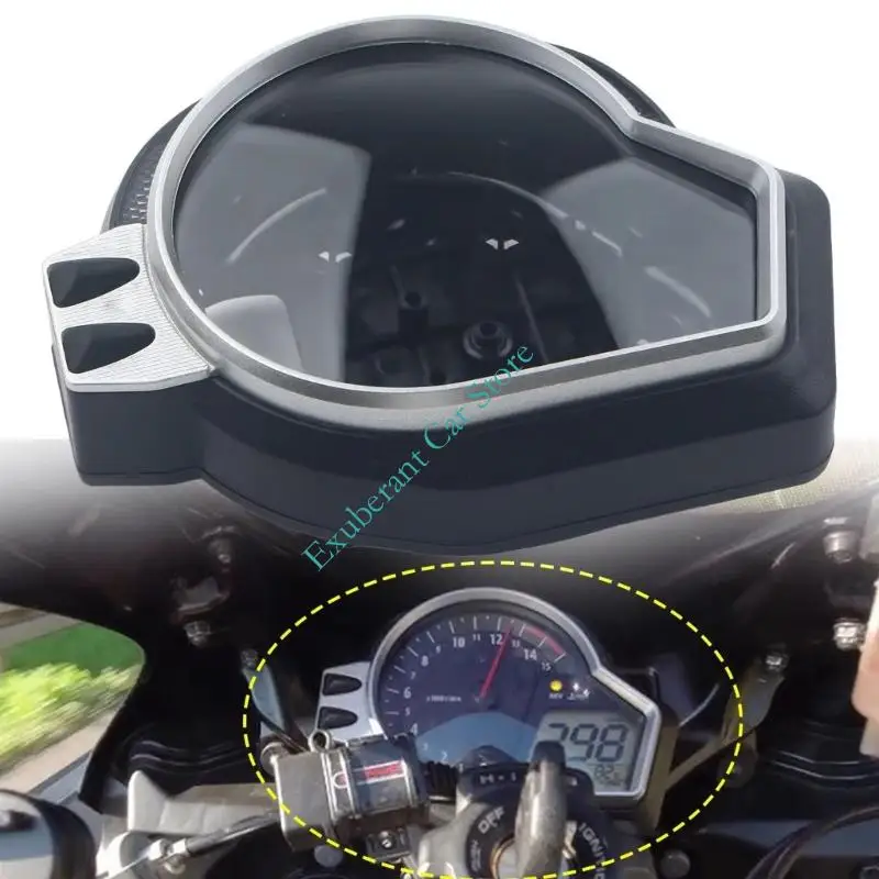 Damaged Speedometer Cover Replacement for CBR1000 2008-2011 Motorcycles, Molded Plastic Instrument Casing with Integrated