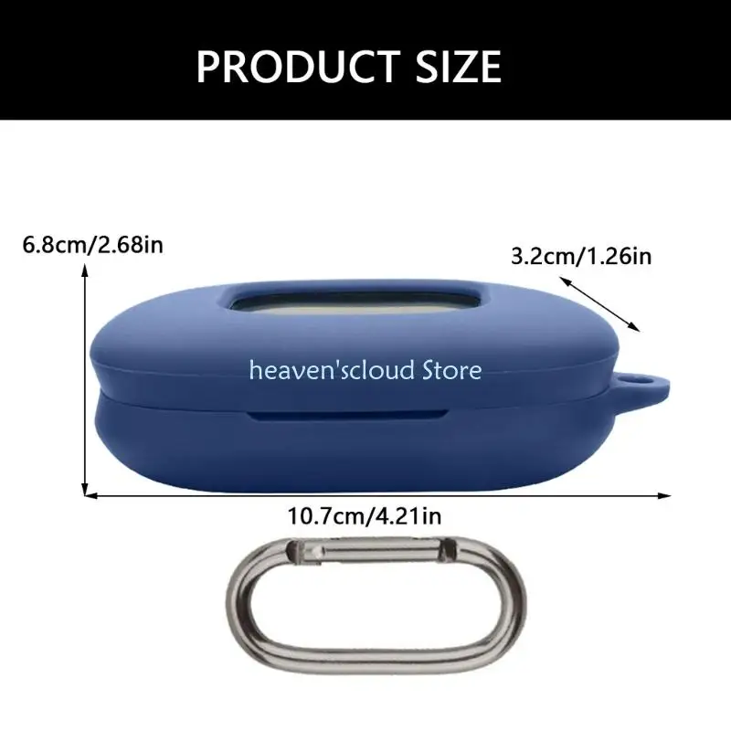 Cubierta auriculares y auriculares Y88B Case choque antipromeo piel carcasa silicona lavable mejora