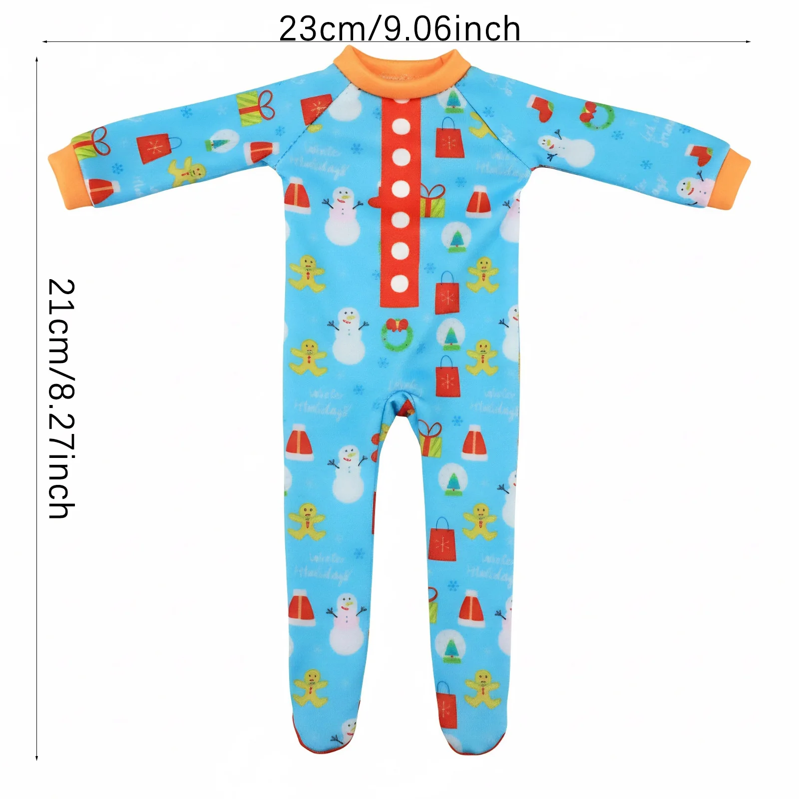 Roupas de boneca pop, 10 estilos, body estampado estilo natal para 30cm, acessórios de roupas de boneca de natal, presente de brinquedo de natal para meninas