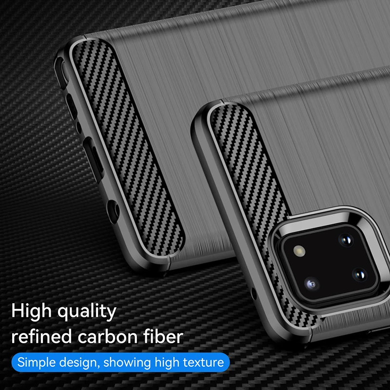 For Case Samsung Galaxy Note 10 Lite Cover For Samsung Note 10 Lite Coque Bumper Soft TPU Case For Samsung Note 10 Lite Fundas