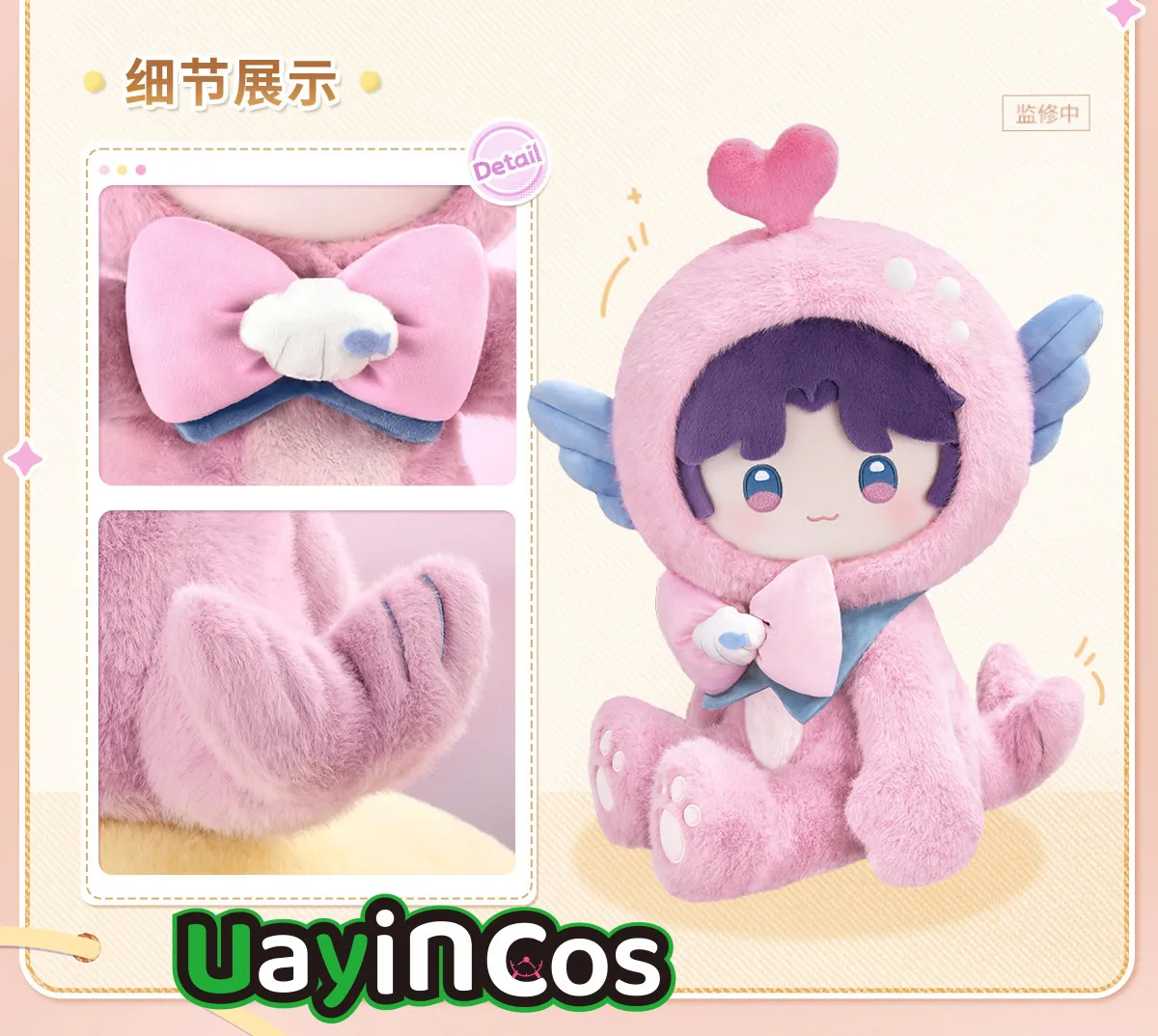 In Stock 40cm Official Love and Deepspace Caleb Sylus Rafayel Zayne Xavier Fluffy Party Series Stuffed Plushie Doll Clothes Ani
