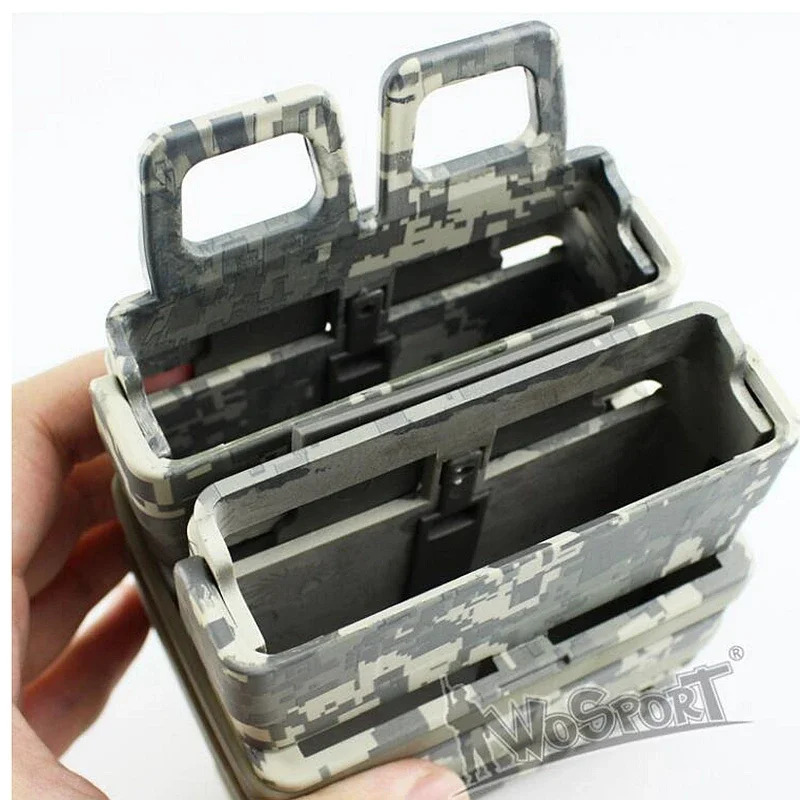 Tactical Double Magazine Pouch Bag Holster 5.56/7.62 Fast Mag for M4/AK47/AR15 MAG Polymer Holder Charger Pouch Rifle Accessory